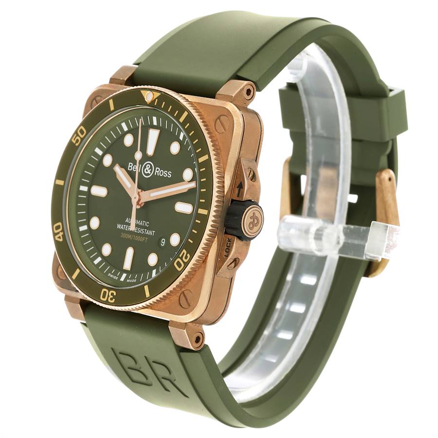 Eternal Bell & Ross Diver Silver Dial Automatic Bronze Mens Replica Watches BR03-92 — image 4