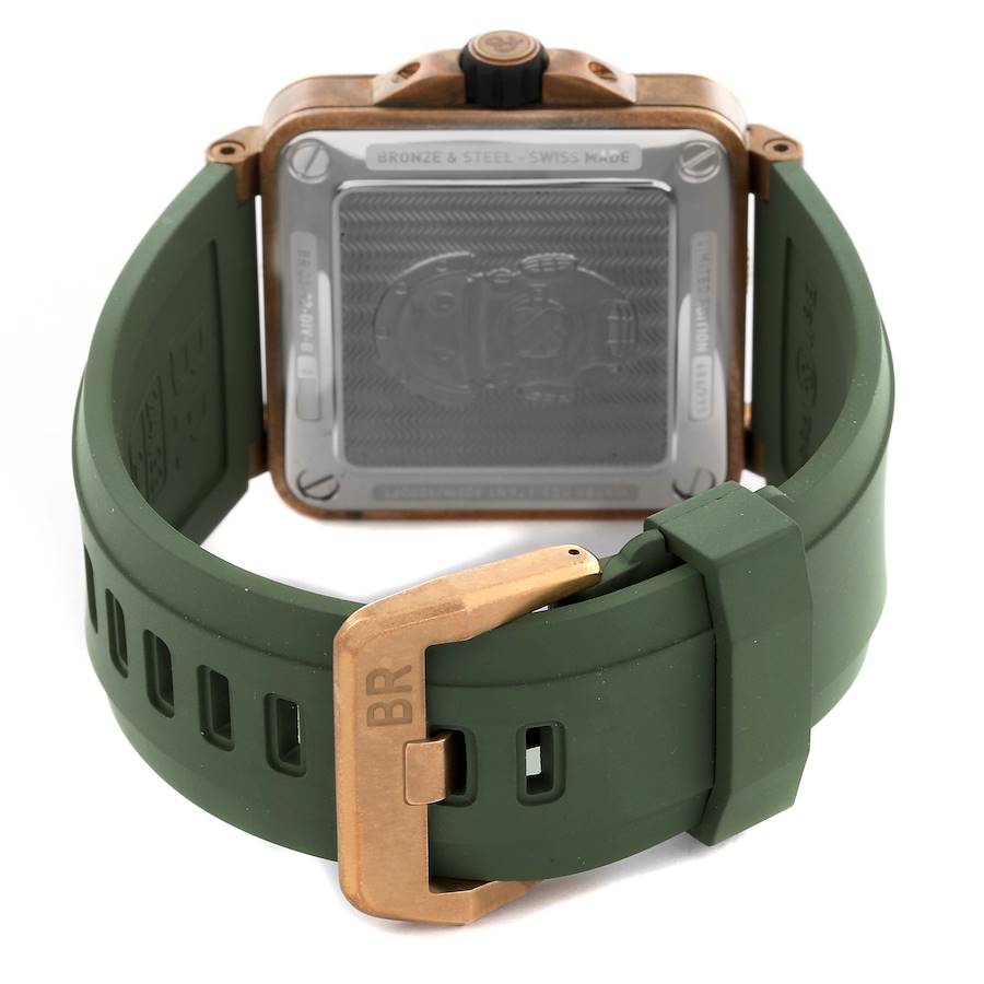 Eternal Bell & Ross Diver Silver Dial Automatic Bronze Mens Replica Watches BR03-92 — image 7