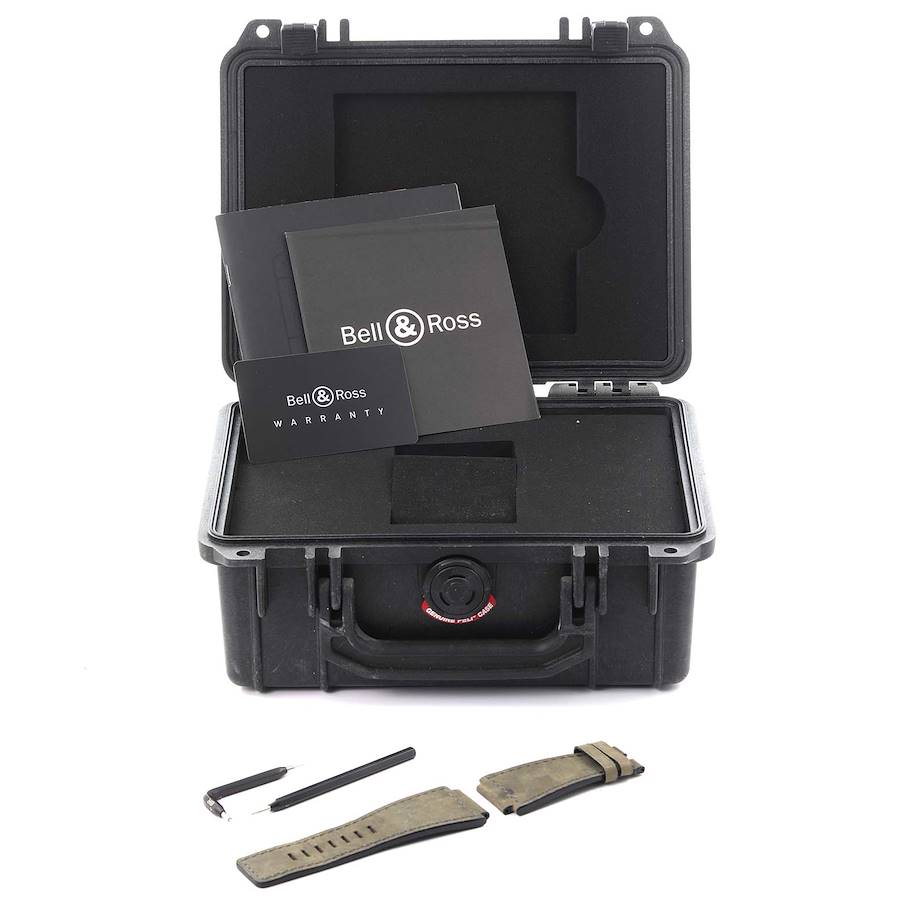 Eternal Bell & Ross Diver Silver Dial Automatic Bronze Mens Replica Watches BR03-92 — image 8