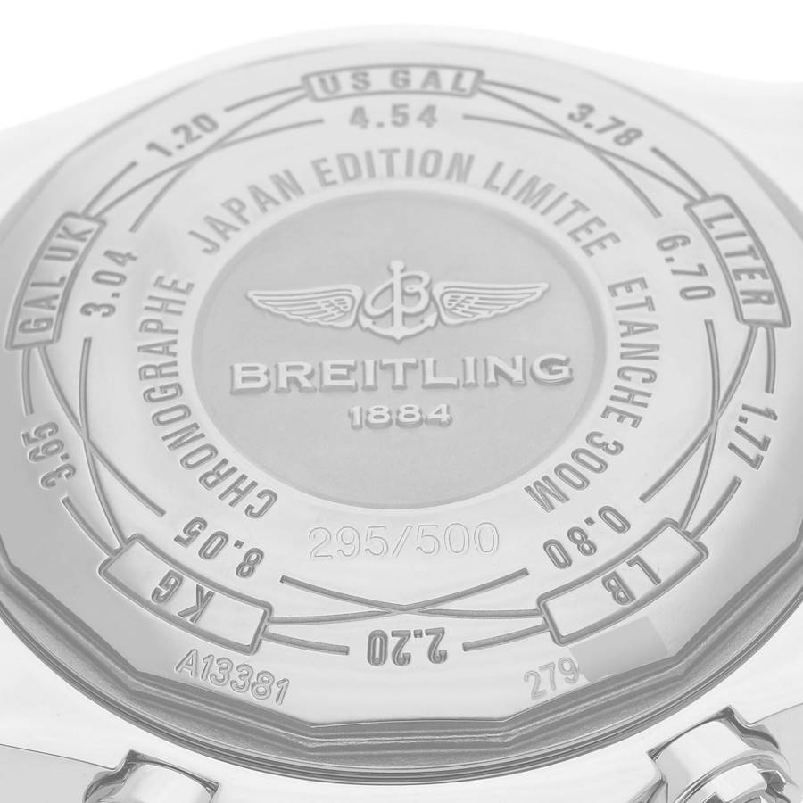 Must-have Breitling Avenger II White Dial Steel Mens Replica Watches A13381 — image 7