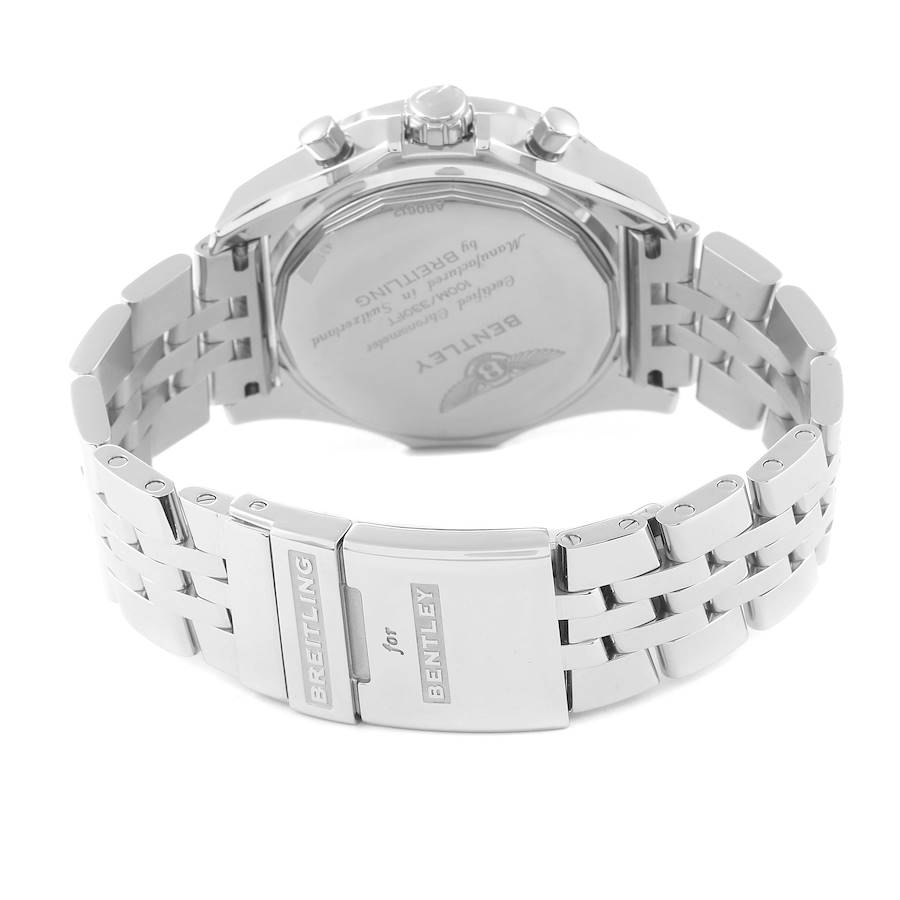 Understated Breitling Bentley B06 Black Dial Chronograph Steel Mens Watch AB0612 — image 7