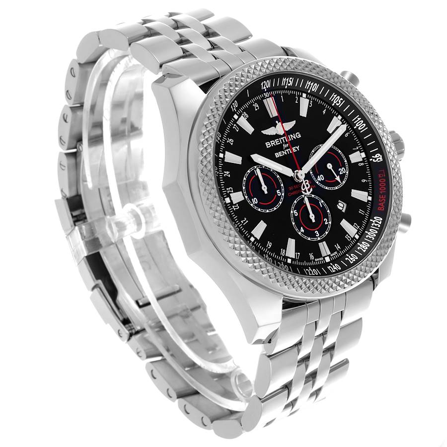 Newest Breitling Bentley Barnato 49mm Steel Mens Watch A25368 — image 3