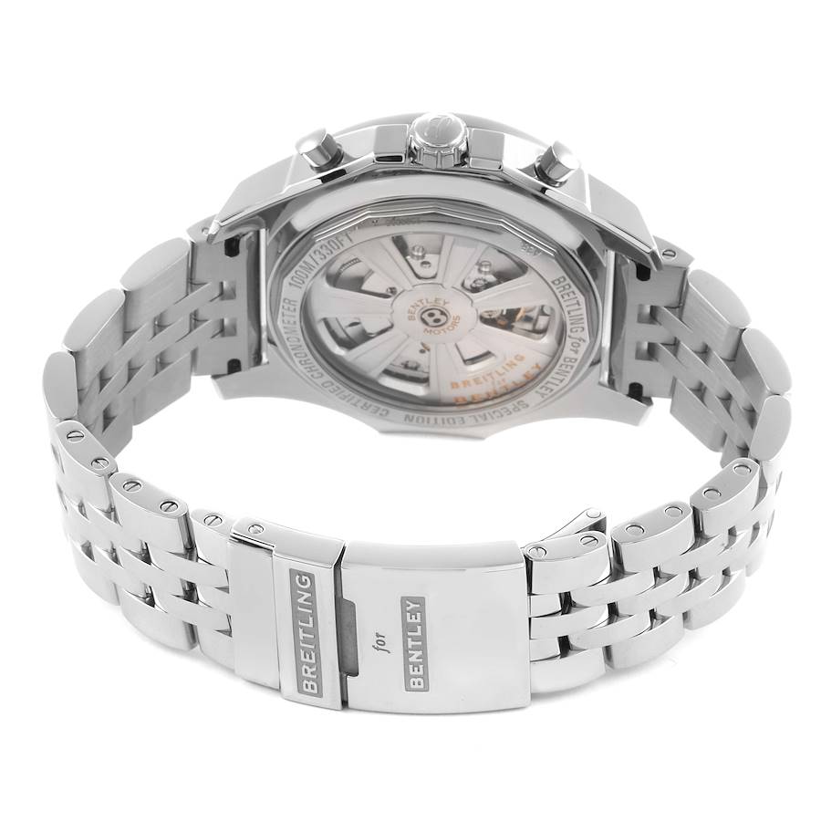 Newest Breitling Bentley Barnato 49mm Steel Mens Watch A25368 — image 7