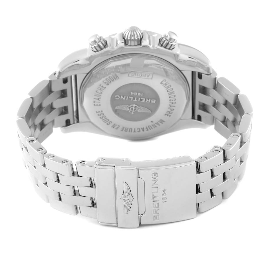 Reasonably Priced Breitling Chronomat 01 Mother of Pearl Diamond Dial Steel Mens Watch AB0110 — image 7