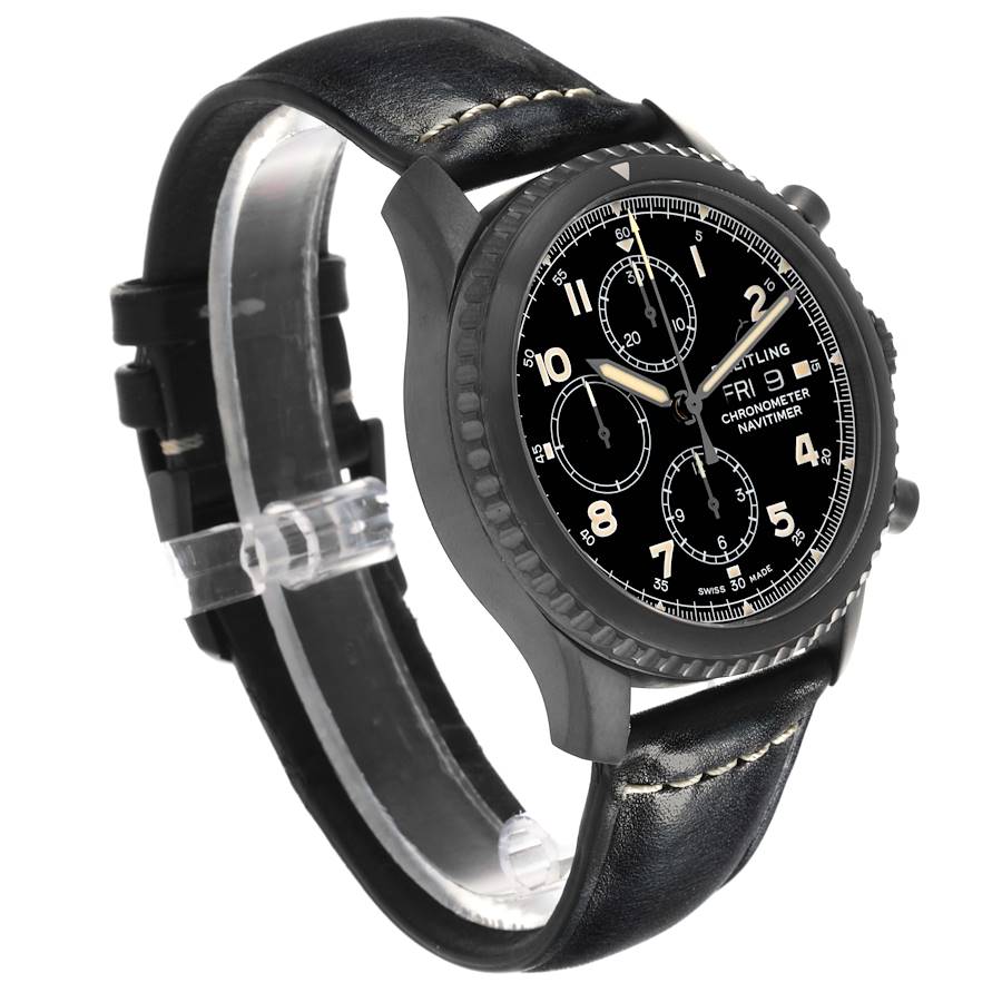 Cheap Breitling Navitimer 8 Chronograph 43 DLC Steel Mens Replica Watches M13314 — image 3