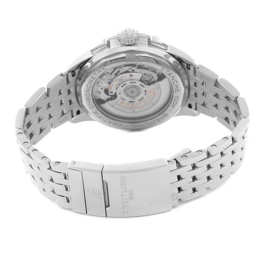 Best Breitling Premier B01 42mm Steel Blue Dial Mens Watch AB0118 — image 7