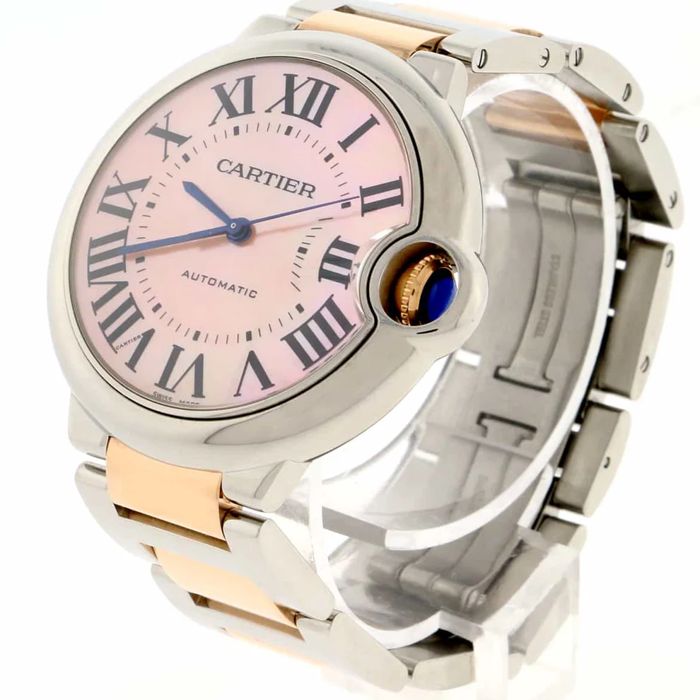 Prestige Cartier Ballon Bleu 18K Rose Gold/Steel 36mm Watch — image 3