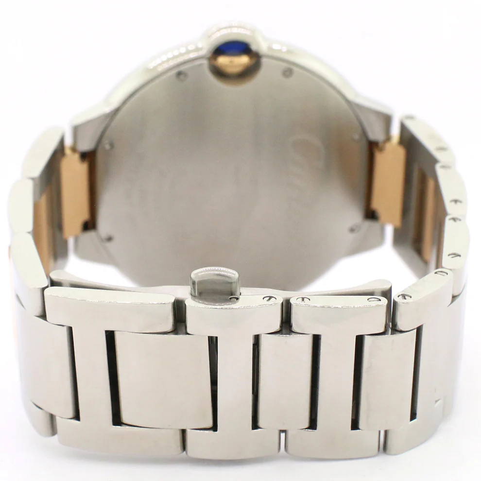 Quality Cartier Ballon Bleu 42mm 2-Tone Rose Gold Steel Watch — image 5