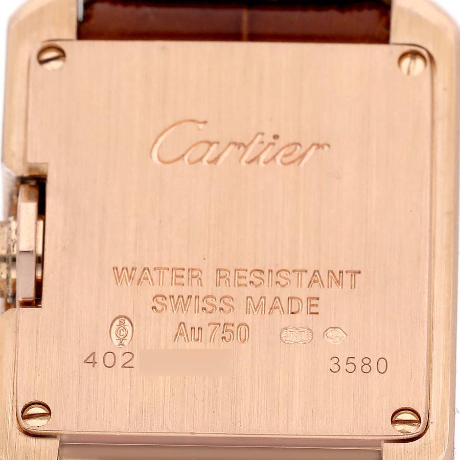 In-demand Cartier Tank Anglaise Small Rose Gold Diamond Ladies Watch WJTA0007 — image 6