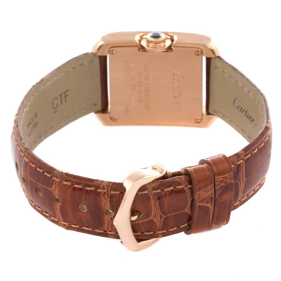 In-demand Cartier Tank Anglaise Small Rose Gold Diamond Ladies Watch WJTA0007 — image 7