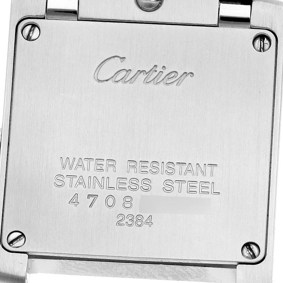Appealing Cartier Tank Francaise Mother of Pearl Dial Steel Ladies Watch W51028Q3 — image 6