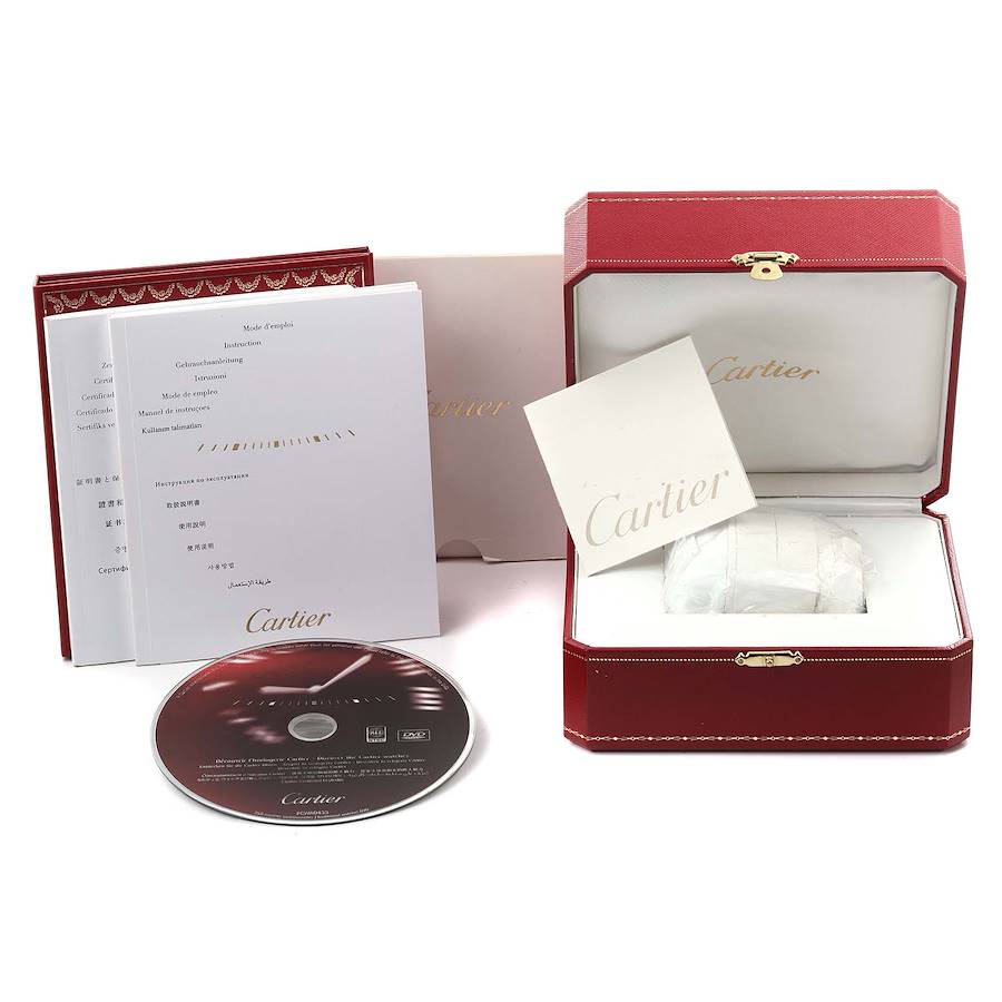 Appealing Cartier Tank Francaise Mother of Pearl Dial Steel Ladies Watch W51028Q3 — image 8