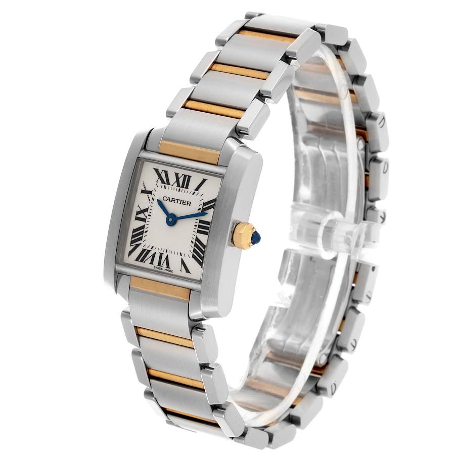 New Generation Cartier Tank Francaise Small Steel Yellow Gold Ladies Watch W51007Q4 — image 3