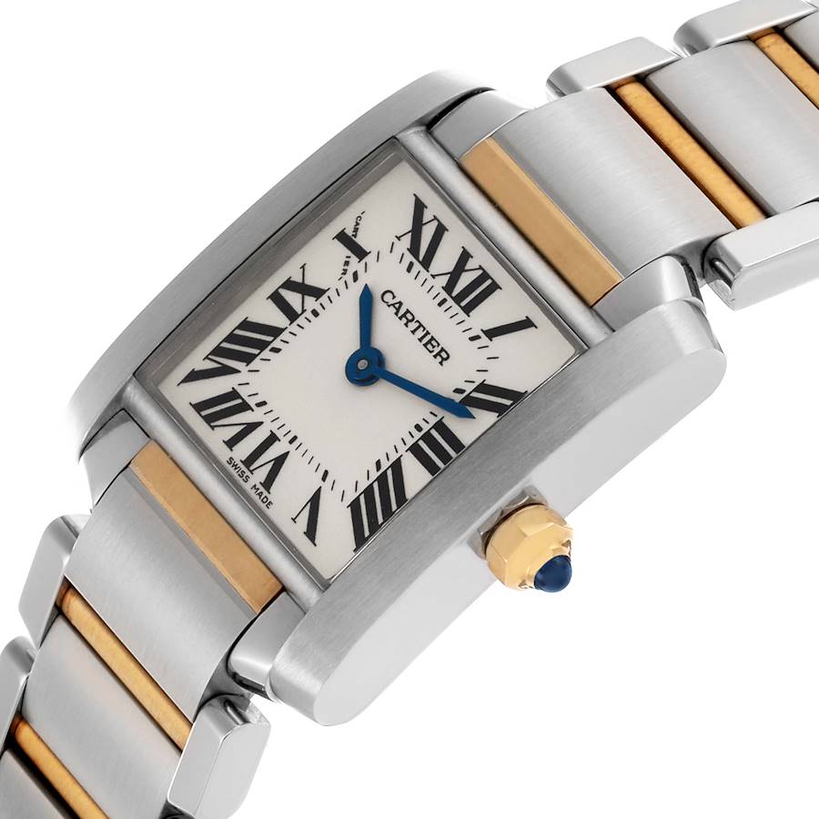 New Generation Cartier Tank Francaise Small Steel Yellow Gold Ladies Watch W51007Q4 — image 4