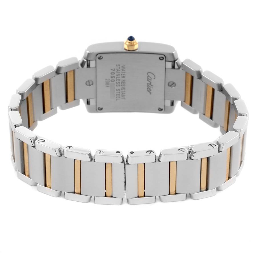 New Generation Cartier Tank Francaise Small Steel Yellow Gold Ladies Watch W51007Q4 — image 6