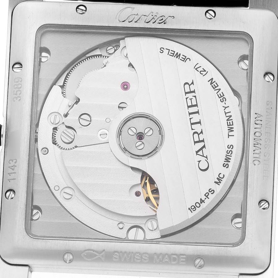 Value-packed Cartier Tank MC Blue Dial Automatic Steel Mens Watch WSTA0010 — image 6