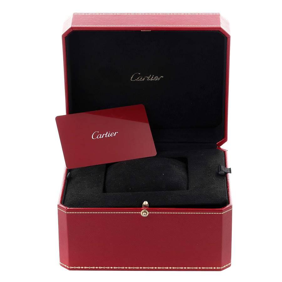 Exquisite Cartier Tank Must Large Steel Diamond Ladies Watch W4TA0017 — image 8
