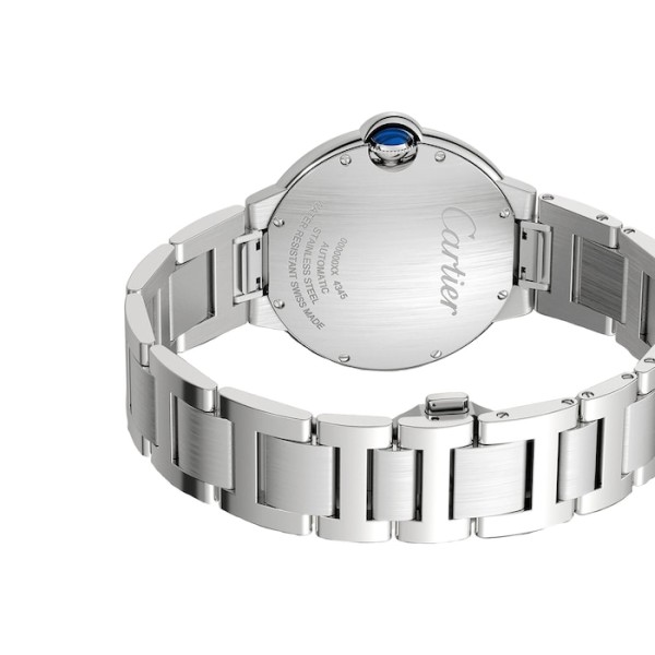 Precise Replica Cartier Ballon Bleu de Cartier Men Automatic Blue Stainless Steel Watch — image 3