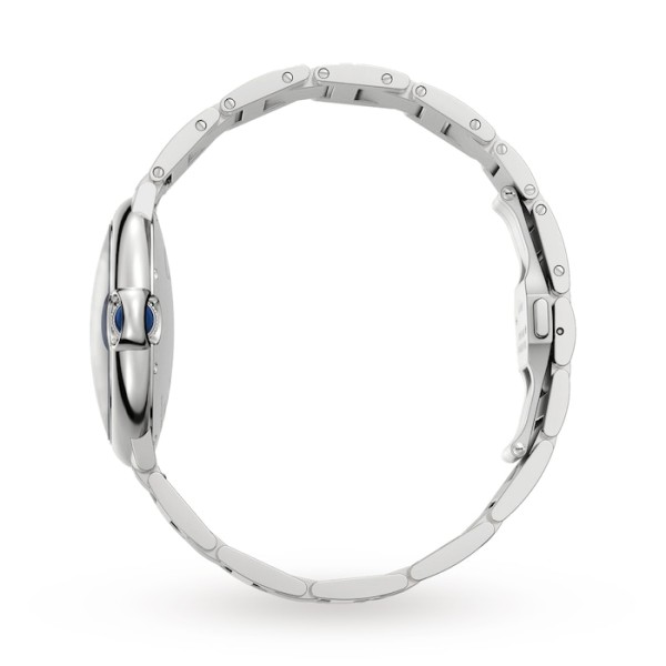 Precise Replica Cartier Ballon Bleu de Cartier Men Automatic Blue Stainless Steel Watch — image 4