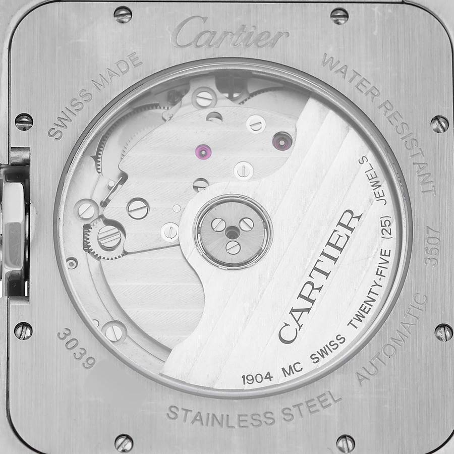 Exceptional Replica Cartier Tank Anglaise XL Steel Automatic Mens Watch W5310008 — image 6