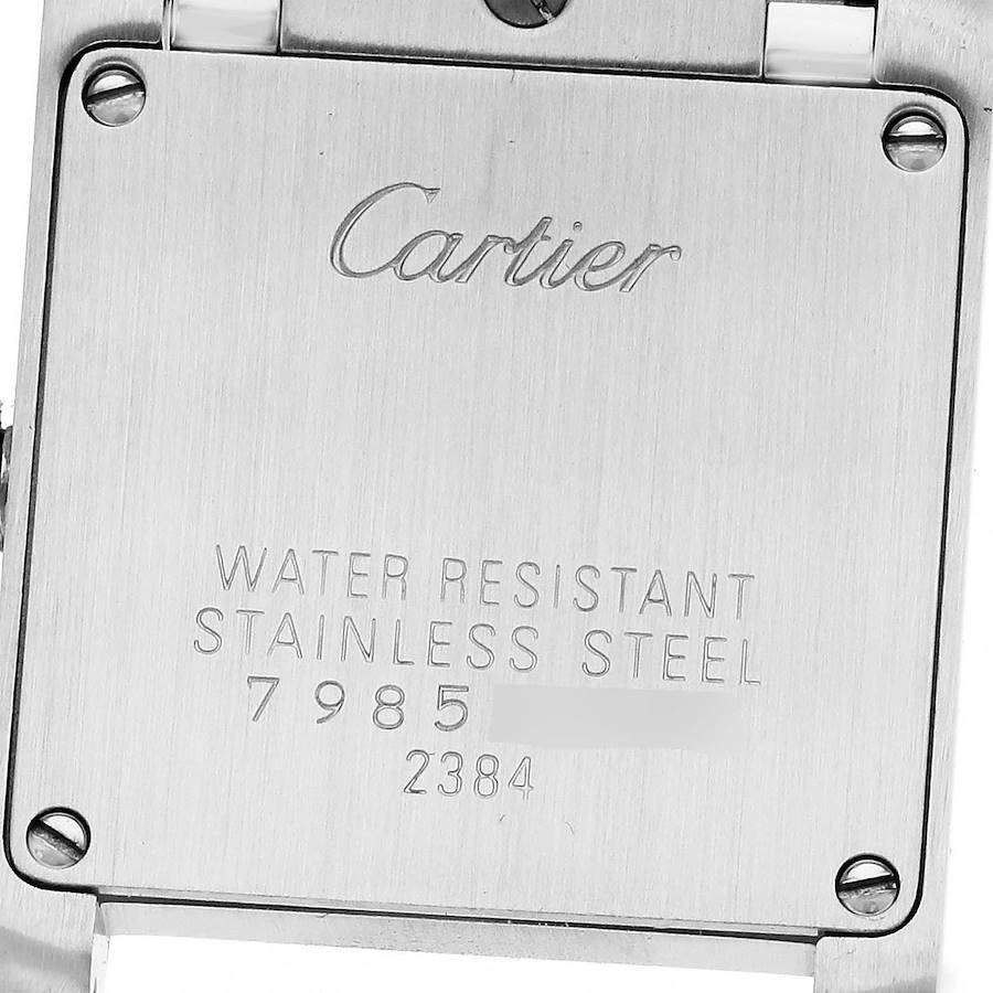 New Generation Replica Cartier Tank Francaise Steel Rose Gold MOP Dial Ladies Watch W51027Q4 — image 6
