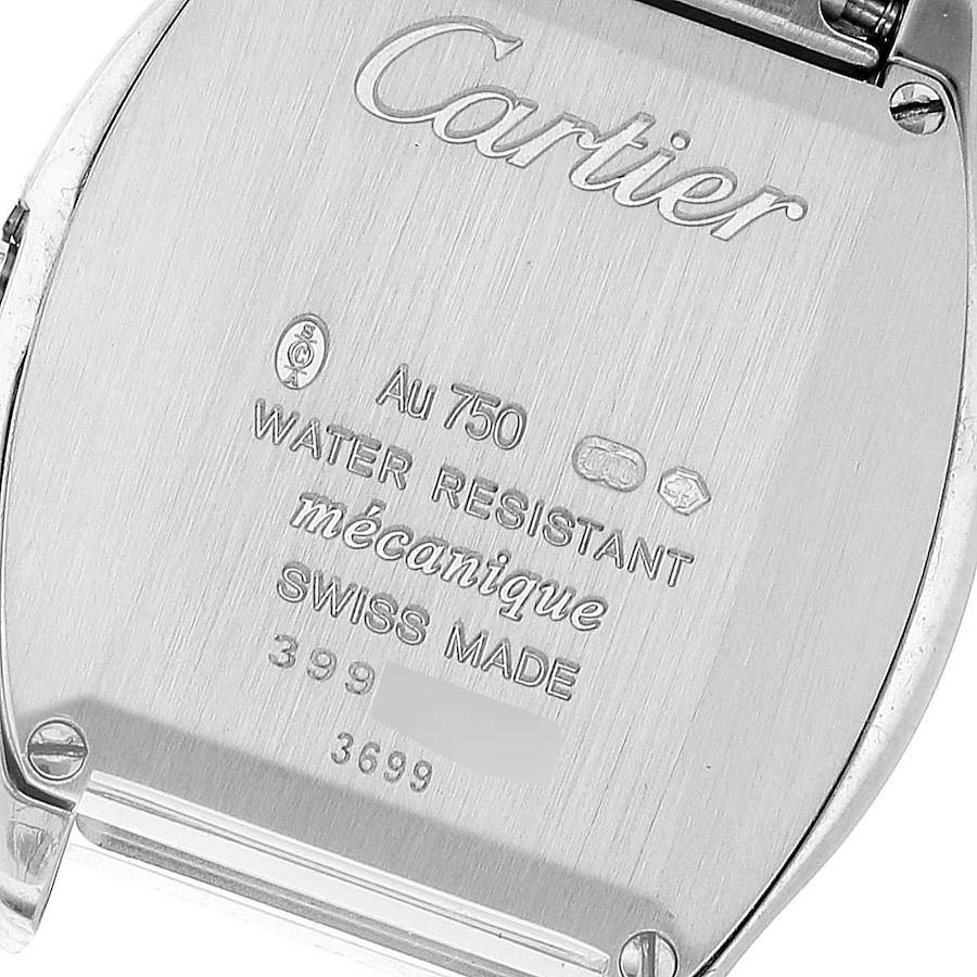 Accurate Replica Cartier Tortue White Gold Diamond Ladies Watch WA501011 — image 6