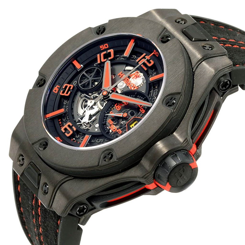 New-Arrival Hublot Ferrari Unico Carbon Limited Edition Mens Watch 402.QU.0113.WR — image 6