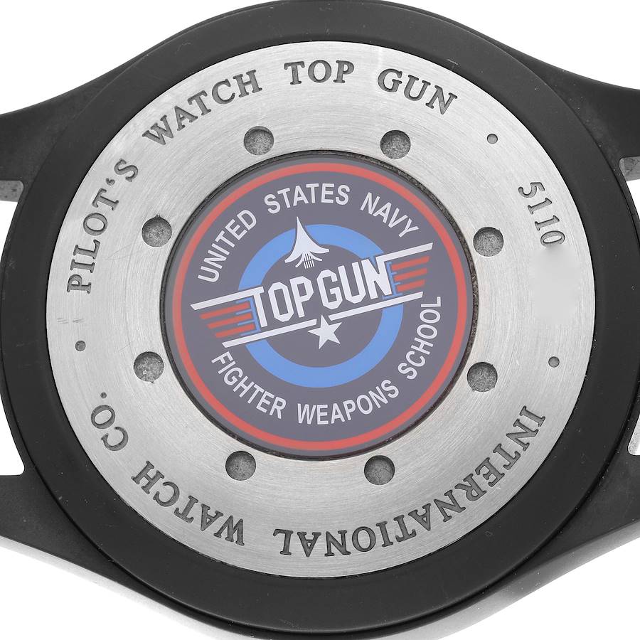 Stylish IWC Big Pilots Top Gun Black PVD Automatic Mens Replica Watch IW501901 — image 6
