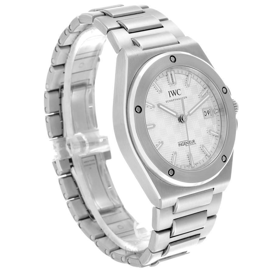 Beguiling IWC Ingenieur 40 Black Dial Steel Mens Replica Watch IW328902 — image 3