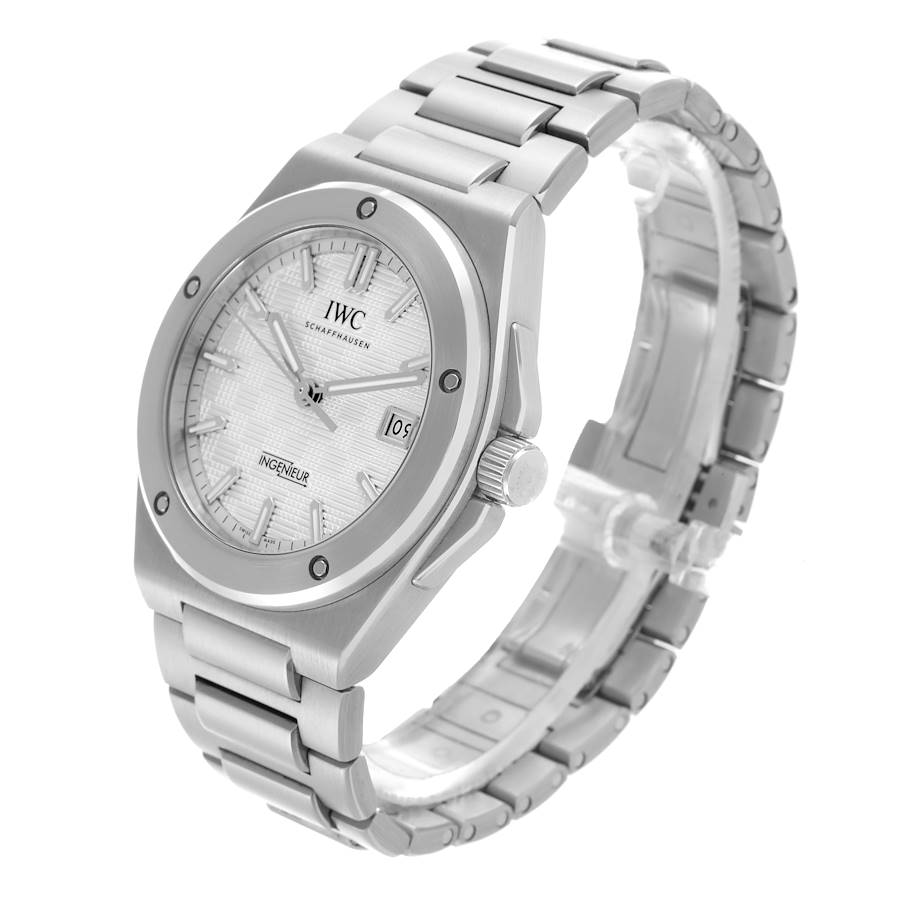 Beguiling IWC Ingenieur 40 Black Dial Steel Mens Replica Watch IW328902 — image 4