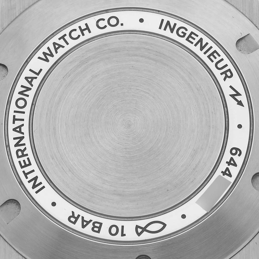 Beguiling IWC Ingenieur 40 Black Dial Steel Mens Replica Watch IW328902 — image 6
