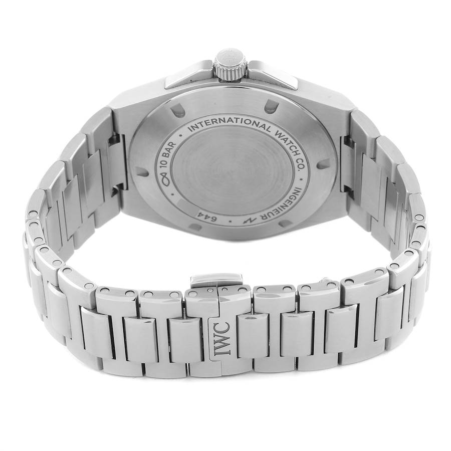 Beguiling IWC Ingenieur 40 Black Dial Steel Mens Replica Watch IW328902 — image 7