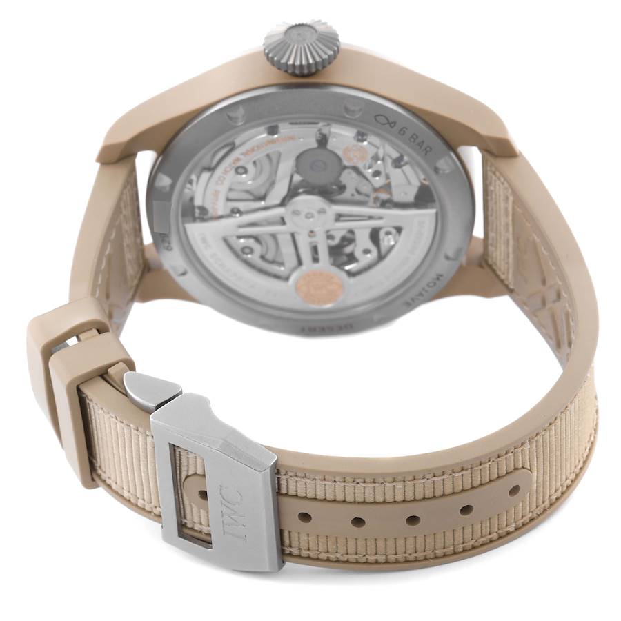 Competitively Priced IWC Pilot Perpetual Calendar Mojave Desert Ceramic Mens Replica Watch IW503004 — image 7