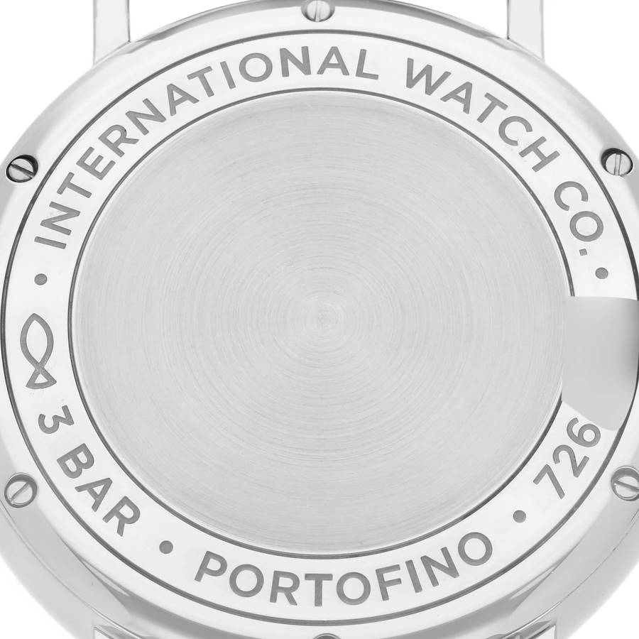 Cheap IWC Portofino Moonphase Silver Dial Steel Mens Replica Watch IW459401 — image 6