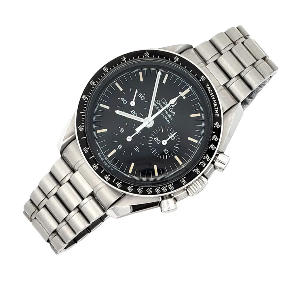 Irresistible Omega Apollo Xi Speedmaster Moonwatch 42mm Black Dial Watch — image 3