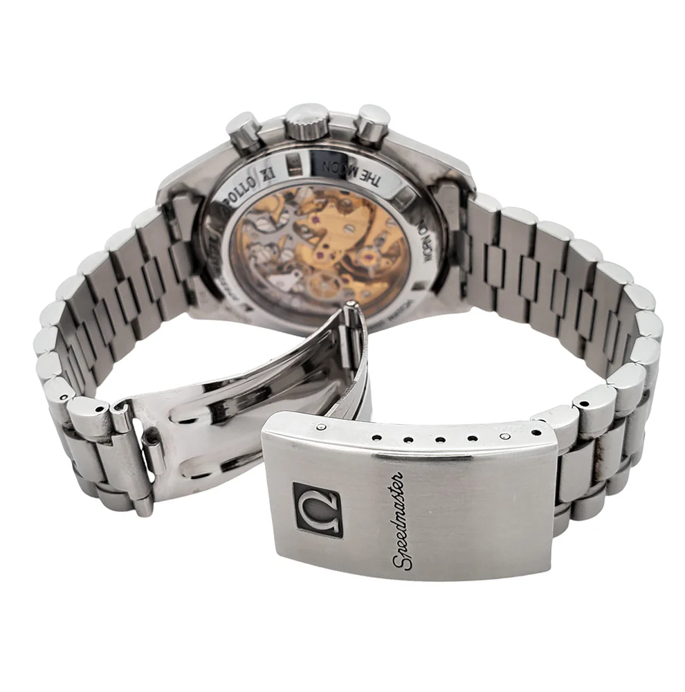 Irresistible Omega Apollo Xi Speedmaster Moonwatch 42mm Black Dial Watch — image 6