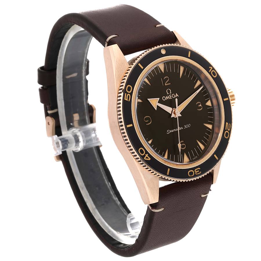 Valuable Omega Seamaster 300 Co-Axial Bronze Gold Mens Watch 234.92.41.21.10.001 — image 3