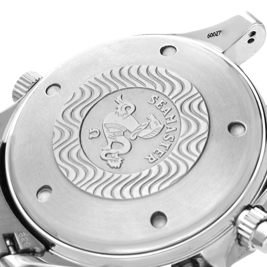 Exceptional Omega Seamaster Blue Dial Chronograph Steel Mens Watch 2599.80.00 — image 6
