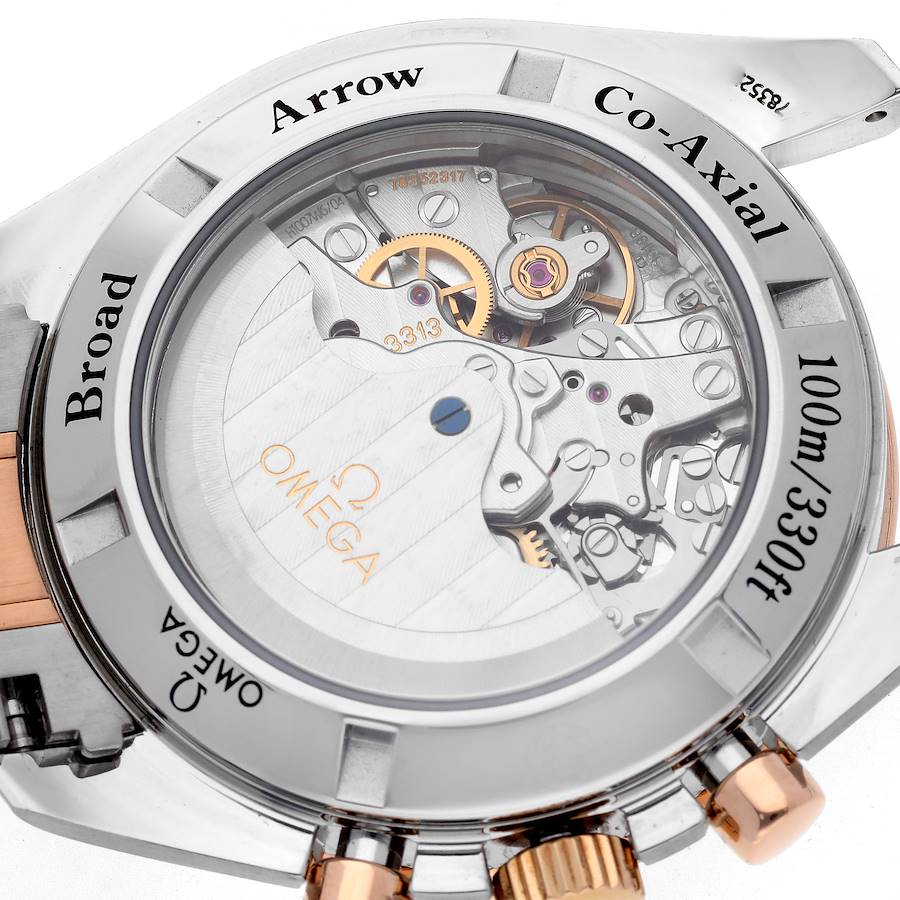 Value-packed Omega Speedmaster Broad Arrow Steel Rose Gold Mens Watch 321.90.42.50.13.001 — image 6