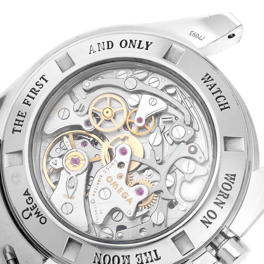 Personalized Omega Speedmaster Brown Dial Steel Mens Moon Watch 311.30.42.30.13.001 — image 6