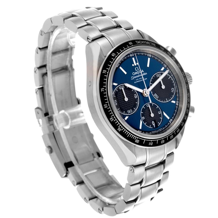 Collector-grade Omega Speedmaster Racing Blue Dial Steel Mens Watch 326.30.40.50.03.001 — image 3