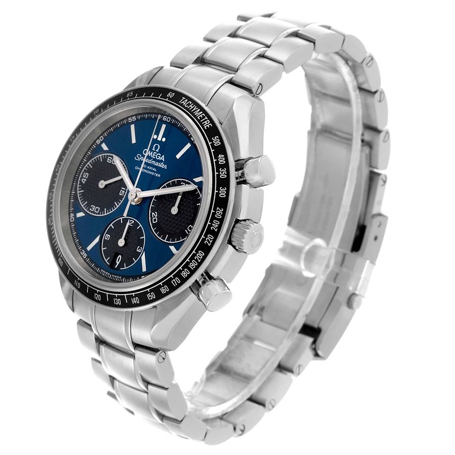Collector-grade Omega Speedmaster Racing Blue Dial Steel Mens Watch 326.30.40.50.03.001 — image 4