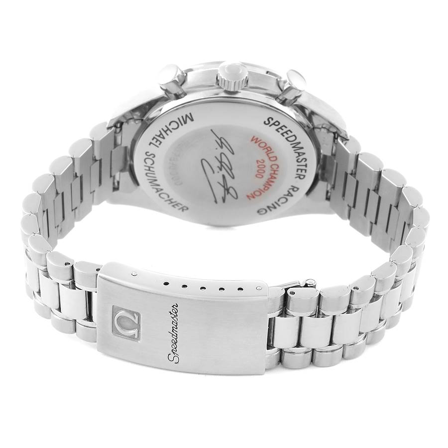 Excellent Omega Speedmaster Schumacher Racing LE Steel Mens Watch 3518.50.00 — image 7