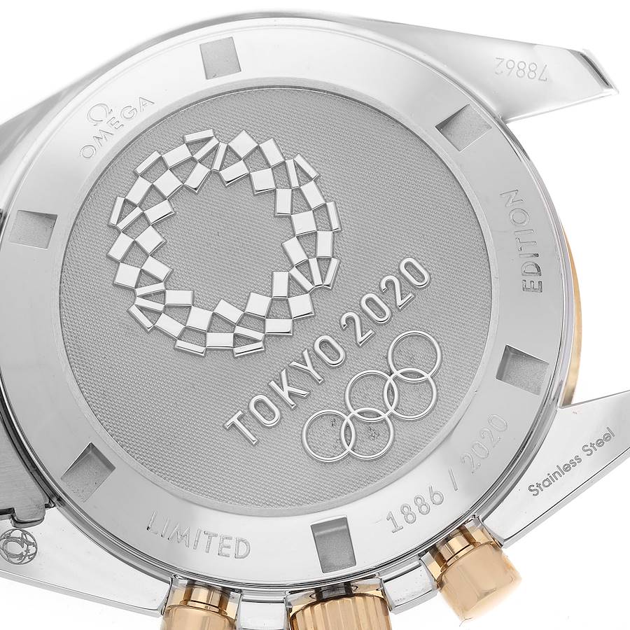 Rare Omega Speedmaster Tokyo 2020 Limited Edition Steel Mens Watch — image 6