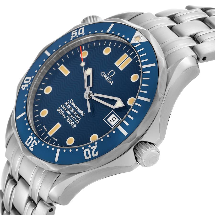 Cost-effective Replica Omega Seamaster Diver 300M Blue Dial Steel Mens Watch 2531.80.00 — image 5