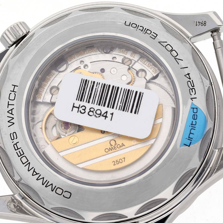 Luxury-inspired Replica Omega Seamaster James Bond Commander LE Steel Watch 212.32.41.20.04.001 — image 6