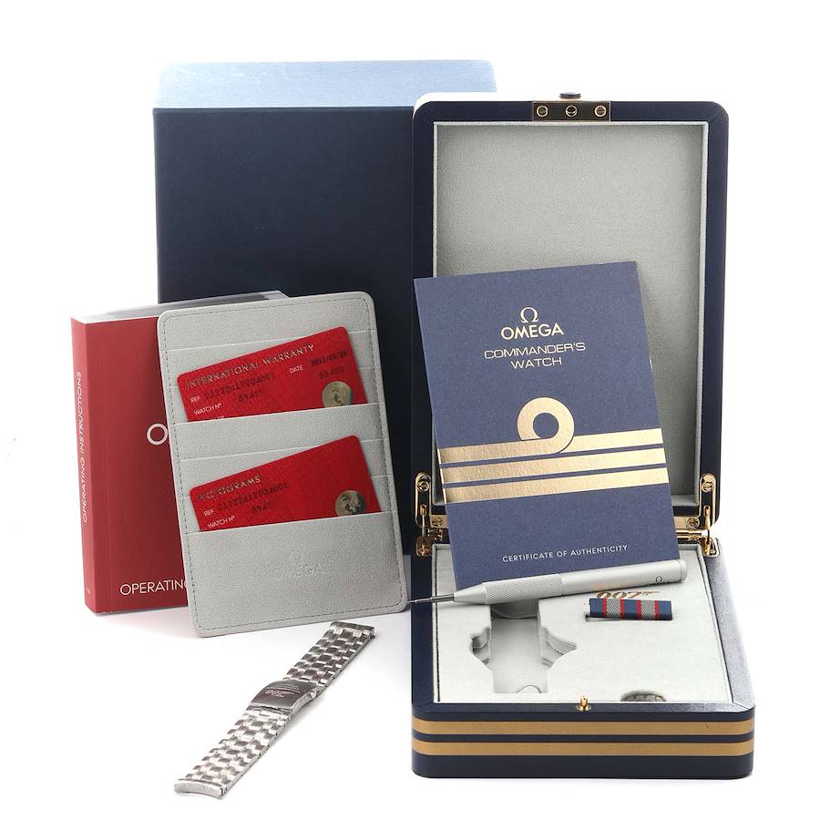 Luxury-inspired Replica Omega Seamaster James Bond Commander LE Steel Watch 212.32.41.20.04.001 — image 8