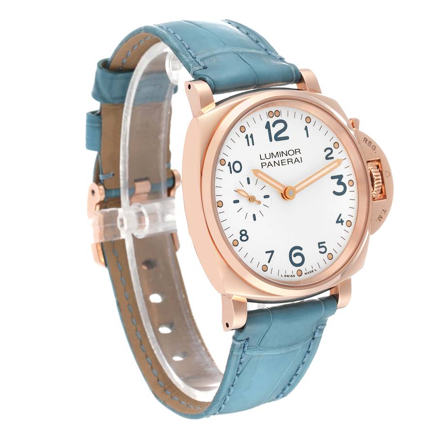 Limited-edition Panerai Luminor Due Rose Gold Ivory Dial Mens Watch PAM00741 — image 3
