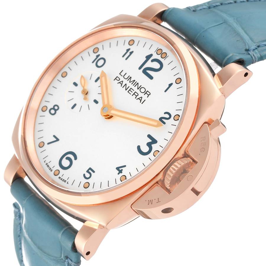 Limited-edition Panerai Luminor Due Rose Gold Ivory Dial Mens Watch PAM00741 — image 5