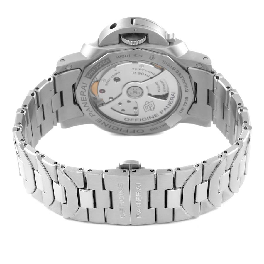 High-value Panerai Luminor Marina 1950 Blue Dial Steel Watch PAM01028 — image 6